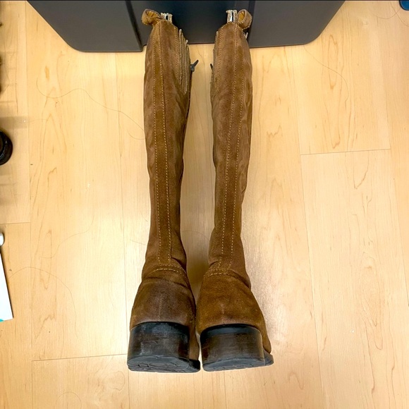 Clarks Suede Riding Boots - Picture 3 of 6